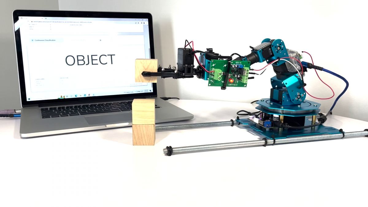 A Step By Step Guide To Robot Arm Demo Qeexo Co