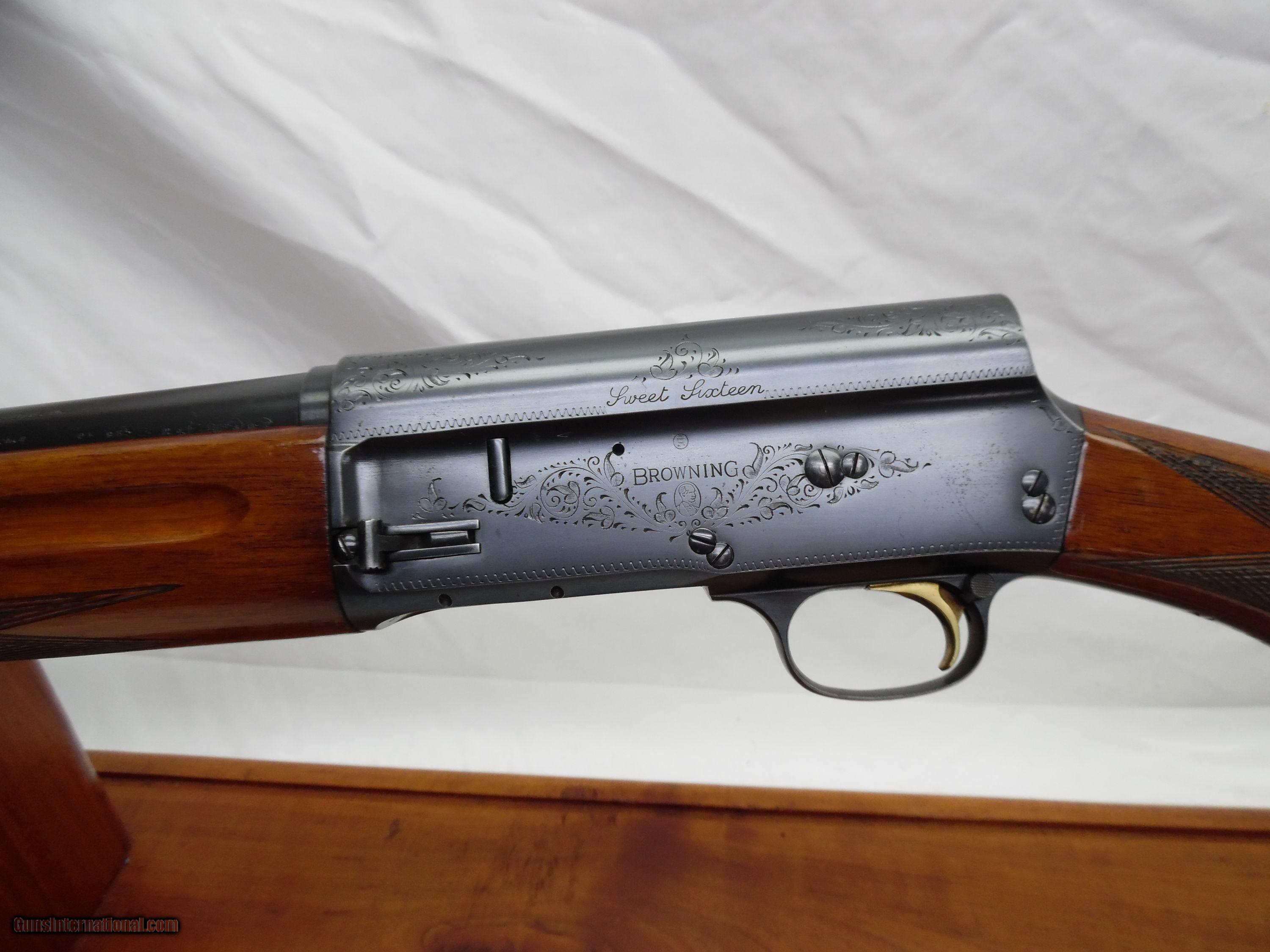 A5 Sweet Sixteen Semi Auto Shotgun Browning