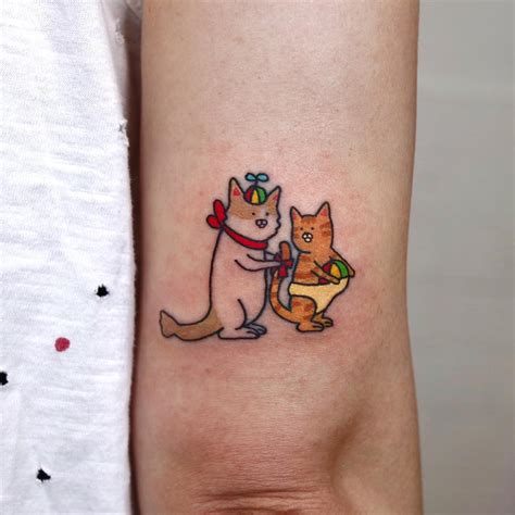 Absolutely Cute Pet Tattoos By Jihee Kim