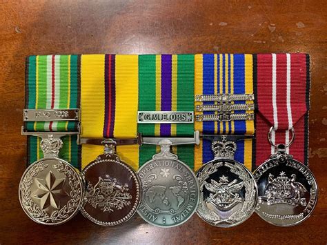 Adf Medals Australian Defence Force Medals National Medals Australia