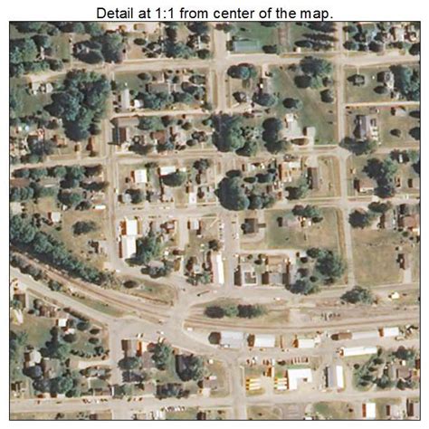 Aerial Photography Map Of Scales Mound Il Illinois