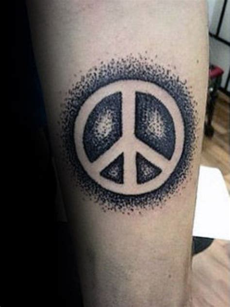 Aggregate 98 About Tattoo Peace Symbol Super Cool Billwildforcongress