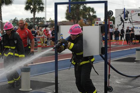 Air Force Firefighters Aim For The Gold Air Force Article Display