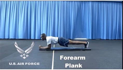 Air Force Plank Scoring Standards 2023