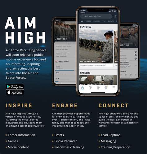 Air Force Recruiting Service Releases Aim High Mobile Application To