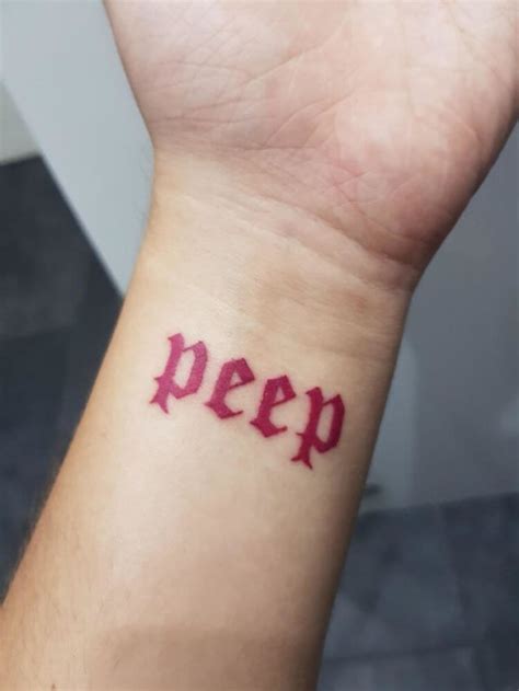 All Inspiring Lil Peep Tattoo Design Ideas