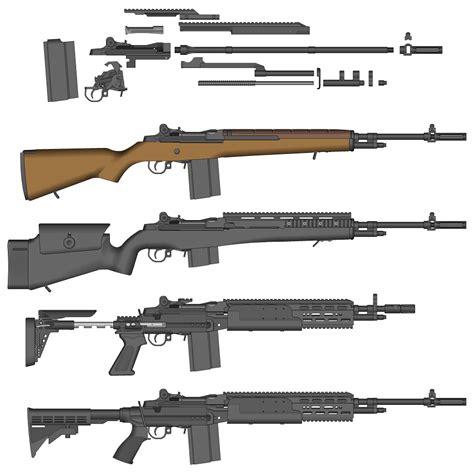 All M14 Variants That S About It For The M14 Mk 14 Movin Flickr