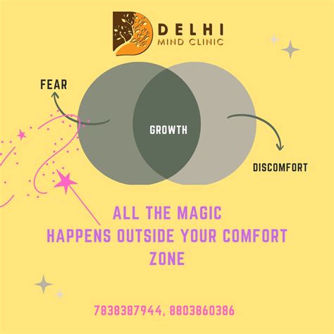 All The Magic Happens Outside Your Comfort Zone Delhi Mind Clinic