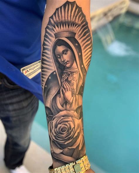 Amazing Virgen De Guadalupe Tattoo Designs To Inspire You In 2024