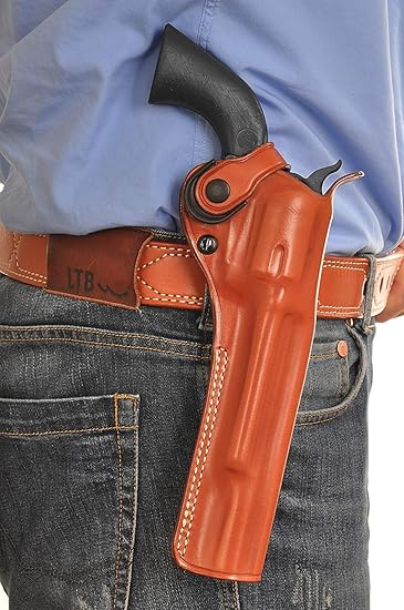 Amazon Com Premium Leather Paddle Owb Revolver Holster With Retention