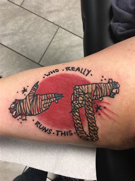 Amp Quot Who Really Runs This Amp Quot Run The Jewels Tattoo By Zack Levey At Evolve In Edgewood Md Jewel