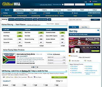 An Overview Of The Bookmaker William Hill