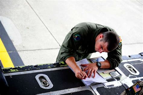 An U S Air Force Aerial Gunner On A Ac 130H Spectre Nara Dvids