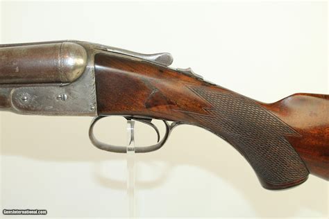 Antique Parker Engraved Gh Double Barrel Shotgun