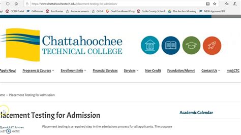 Apply To Chattahoochee Tech Full Version Youtube