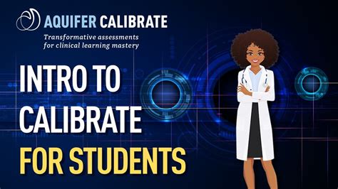 Aquifer Calibrate For Students Youtube