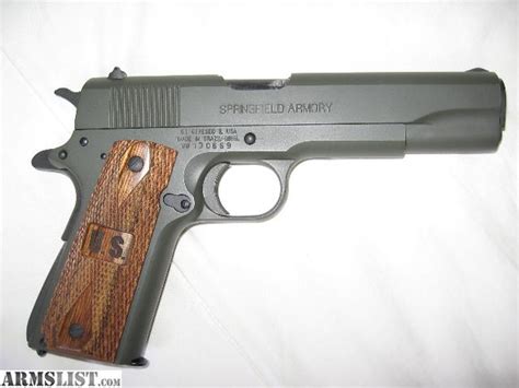 Armslist For Sale Springfield 1911 Gi 45 Acp Olive Drab