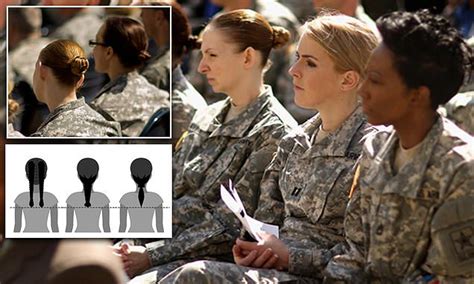 Army Draws Up New Rules For Female Soldiers With Braids Ponytails