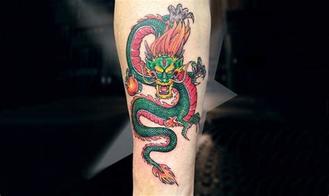 Asian Dragon Tattoo On Forearm By Wookssan Ph By Andreafabbiansata