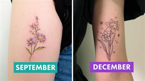 August Birth Month Flower Tattoos Best Flower Site