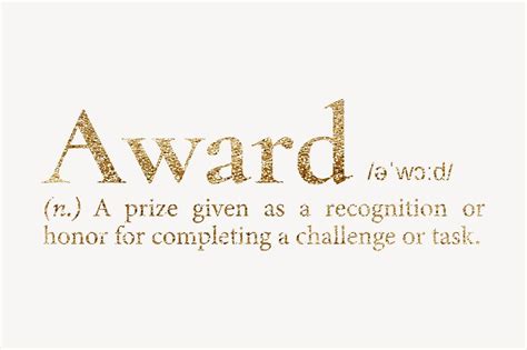 Award Definition Gold Dictionary Word Free Photo Rawpixel