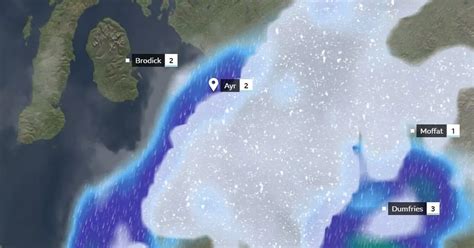 Ayrshire Weather Yellow Weather Warning Issued With Snow And Ice Set