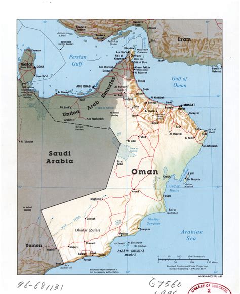 B N N C Oman Oman Map Kh L N N M 2023