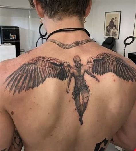 Back Tattoo Men Tattoo Angel Tattoo Tatoveringer Til M Nd