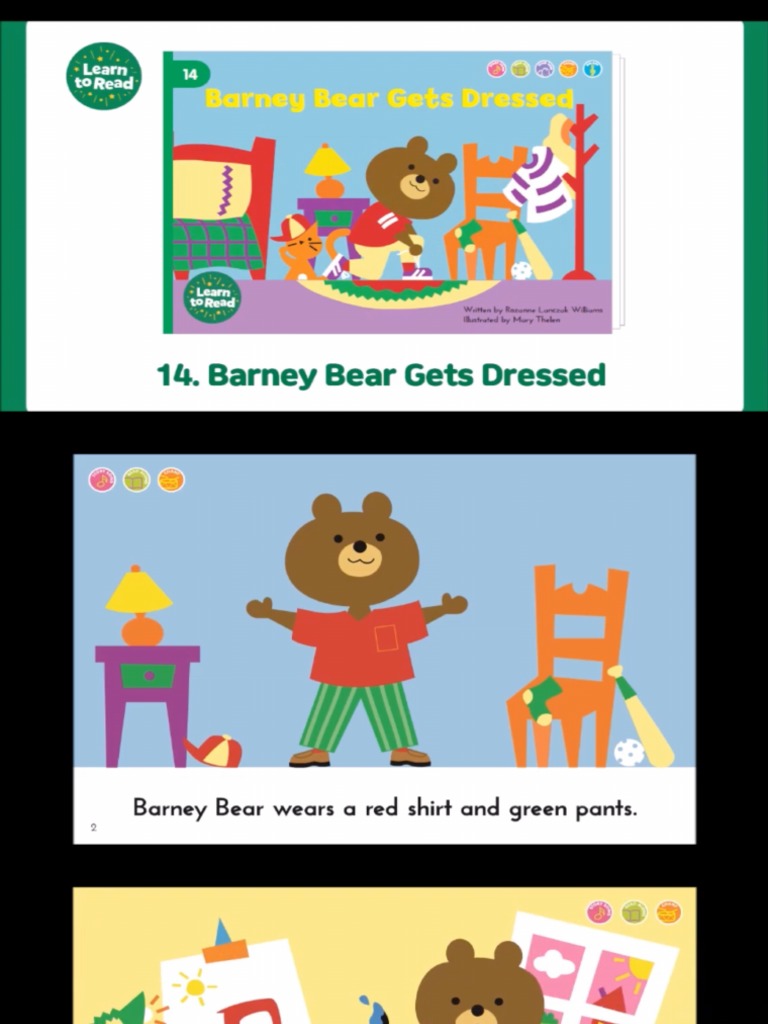 Barney Bear Gets Dressed Paperback Walmart Com Walmart Com