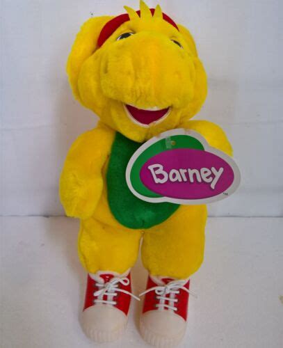 Barney Bj Bear 30Cm Plush Toy Doll Ebay