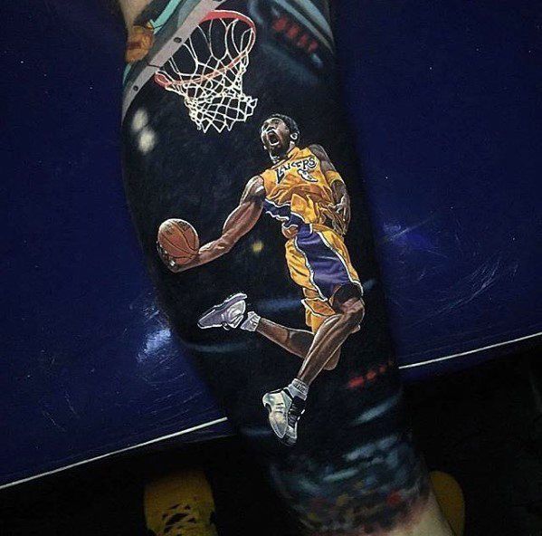 Basketball Kobe Bryant Tattoo Designs Tattoo Design 89E