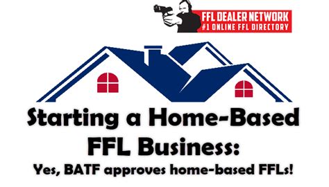 Batf Will Approve Home Based Ffl