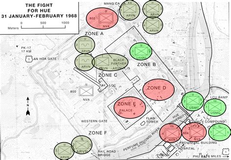 Battlefield Study Maps C 1 5 In Hue February 1968 Lt Nick Warr