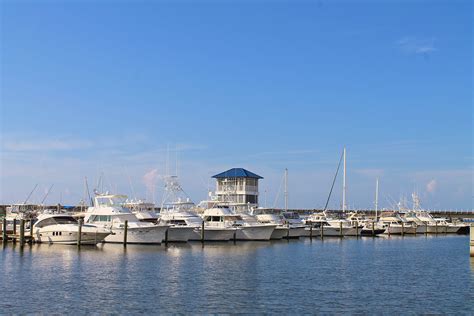 Bay Saint Louis Municipal Harbor In Bay St Louis Ms United States