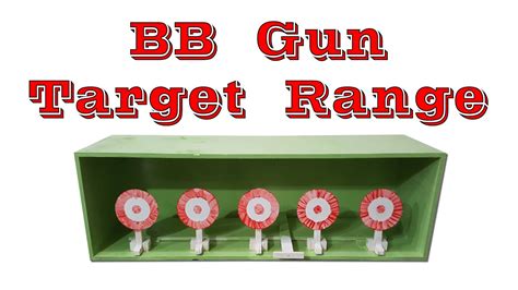 Bb Gun Target Range With Quick Reset Feature Youtube