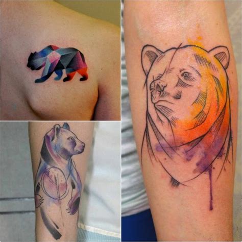 Bear Tattoo Design And Meanings Strength Courage And Confidence