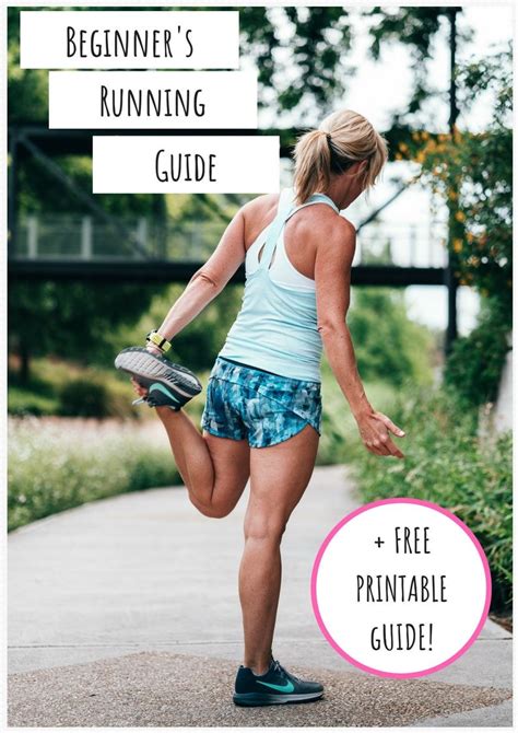 Beginnger S Running Guide Free Printable 6 Keys To Becoming A Runner