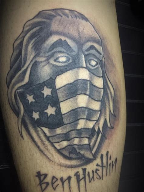 Ben Franklin By Dylan Talbert Davenport Tattoos