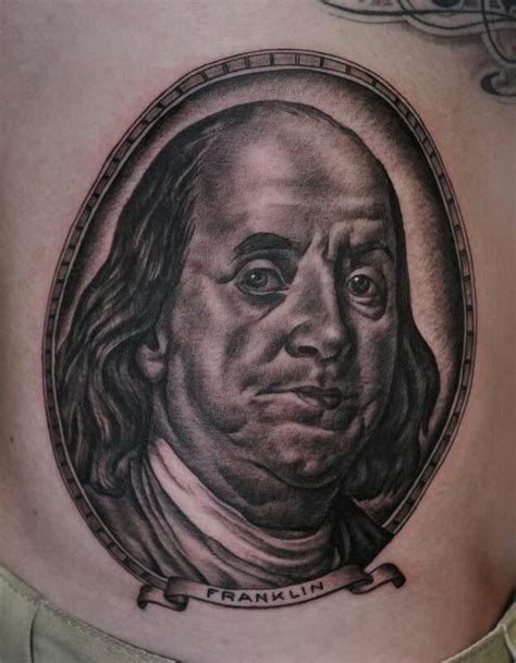 Benjamin Franklin Tattoo Drawing Chevyvansonglyrics