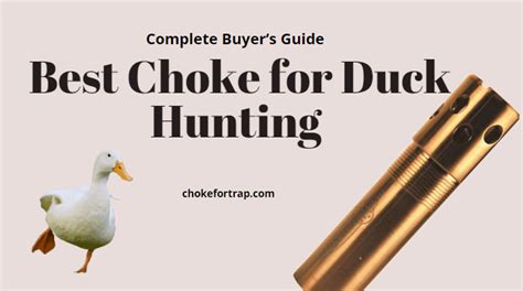 Best Choke For Duck Hunting Reviews Ultimate Guide Choke For Trap