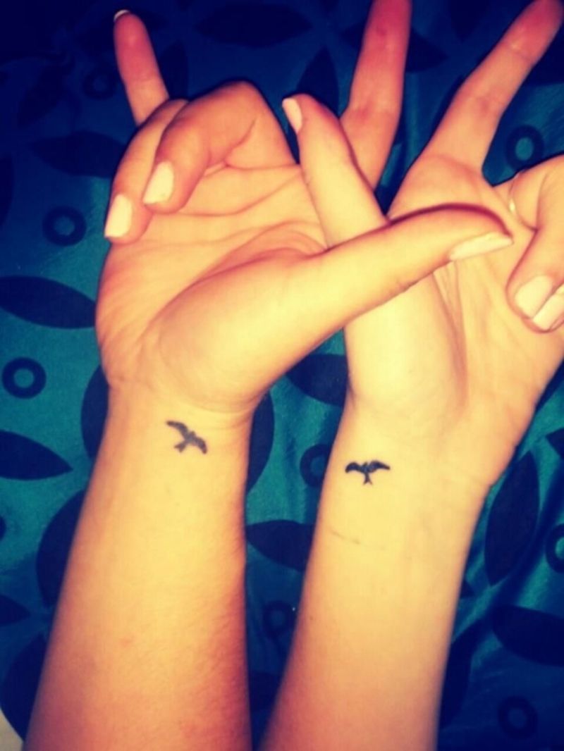 Best Friend Birthday Wrist Tattoos Small Friendship Tattoos