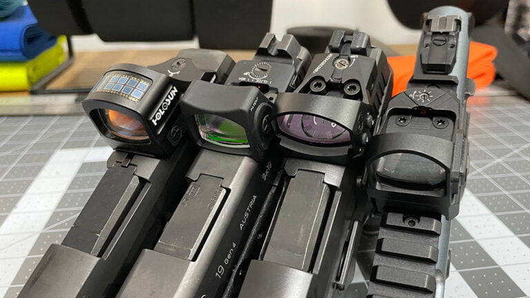 Best Pistol Red Dot Sights Top Picks For Self Defense Competition