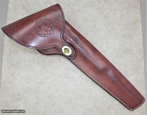 Bianchi 9 1 2 Leather Holster For A Ruger Super Single Six Revolver