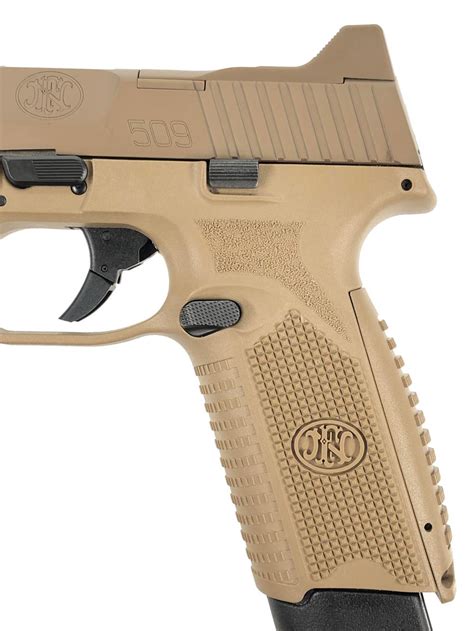 Bid Now Fn 509 Tactical Fde 9Mm Threaded Barrel Pistol W 24Rd Magazine