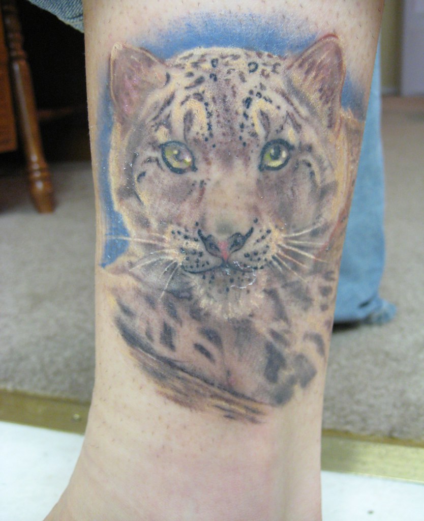 Big Pencil Blog Snow Leopard Tattoo