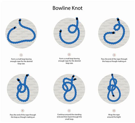 Bowline Knot How To Tie A Bowline Knot Using Step By Step Animations Animated Knots By Grog