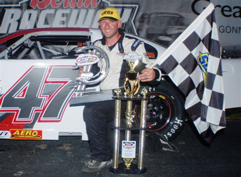 Brian Campbell Grabs Arca Cra Win At Berlin Raceway