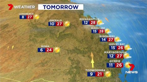 Brisbane Tomorrow S Weather Forecast Brisbane 26 Ipswich 26 Gold