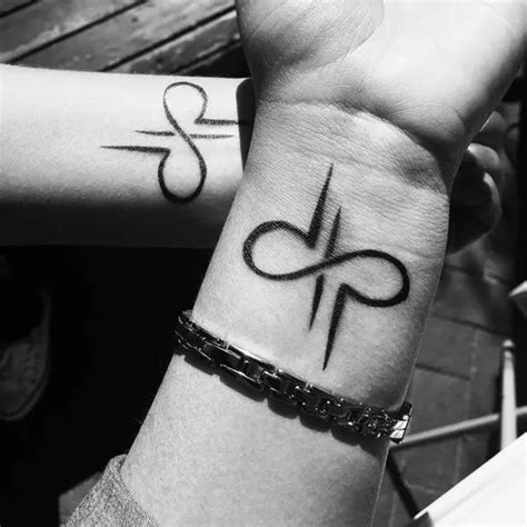 Brother And Sister Symbol Tattoos