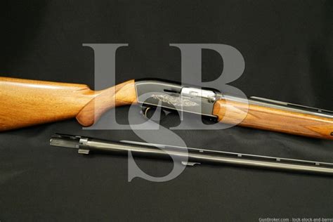 Browning Model Twelvette Double Auto Semi Auto Shotgun 12 Gauge 2 3 4